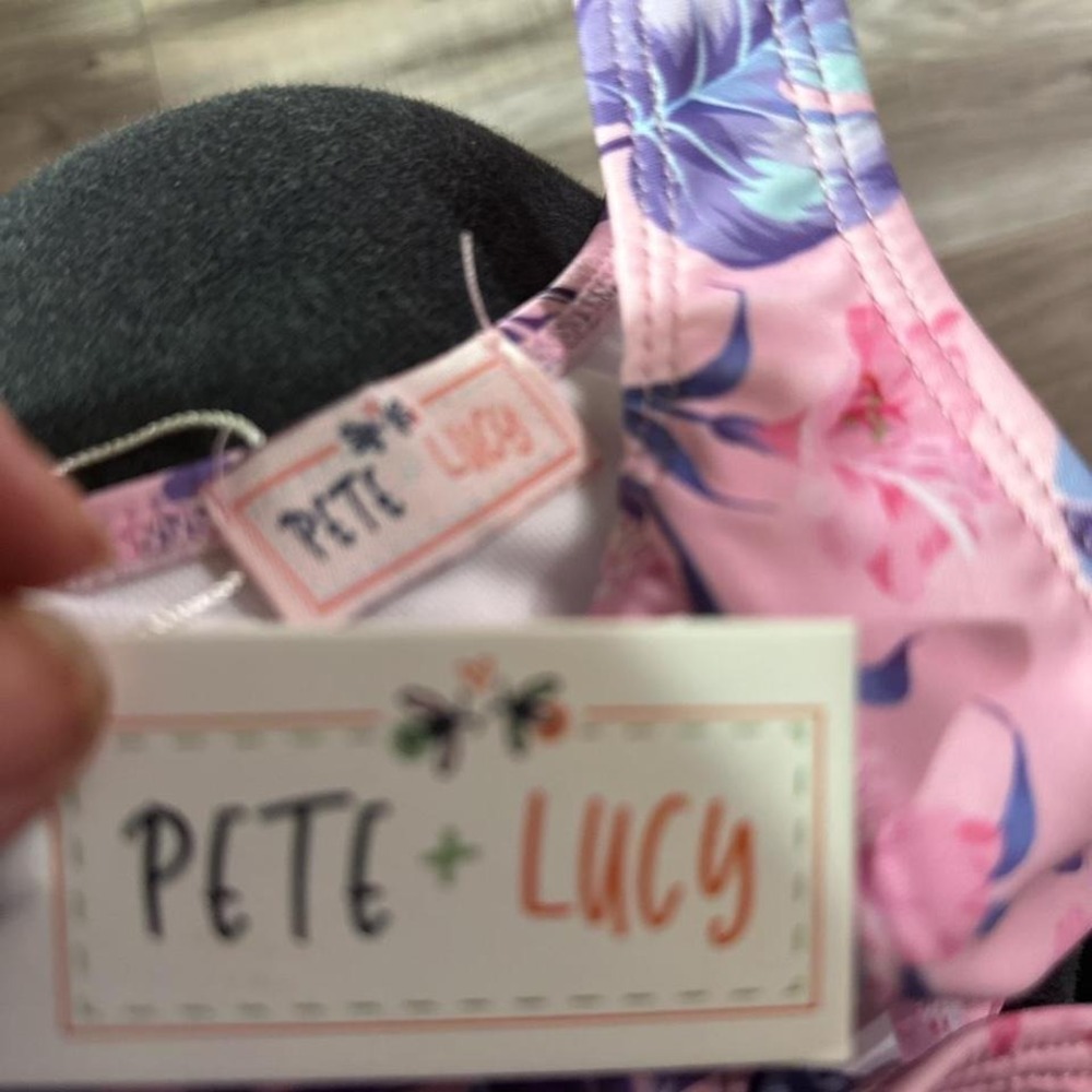 New Pete & Lucy One Piece Swimsuit Size‎ 4 - Picture 3 of 3